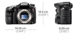 Sony SLT-A77VQ SLR-Digitalkamera (24 Megapixel, 7,6 cm (3 Zoll) Display, bildstabilisiert) Kit inkl. SAL 16-50mm DT F2.8 SSM Objektiv schwarz - 4