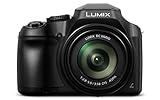 Panasonic Lumix DC-FZ82EG-K Bridgekamera (18 Megapixel, 20mm Weitwinkel, 60x opt. Zoom, 4K30p Videoaufname, Hybrid Kontrast AF) Schwarz