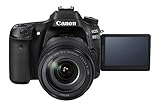 Canon EOS 80D EF-S 18-135 IS USM SLR-Digitalkamera (24,2MP, NFC und WLAN, Full HD, 7,7 cm (3 Zoll)) schwarz - 4