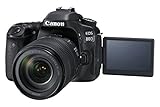 Canon EOS 80D EF-S 18-135 IS USM SLR-Digitalkamera (24,2MP, NFC und WLAN, Full HD, 7,7 cm (3 Zoll)) schwarz - 9