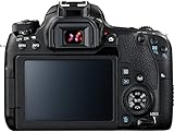 Canon EOS 77D Gehäuse SLR-Digitalkamera (24,2 MP, 7,7 cm (3 Zoll) Display, APS-C CMOS Sensor, Full HD) schwarz - 