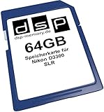 64GB Speicherkarte für Nikon D3300 SLR