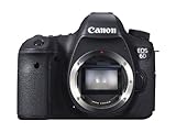 Canon EOS 6D Vollformat Digital-SLR Kamera mit WLAN und GPS (20,2 Megapixel, 7,6 cm (3 Zoll) Display, DIGIC 5+) nur Gehäuse