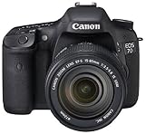 Canon EOS 7D SLR-Digitalkamera (18 Megapixel, 7,6 cm (3 Zoll) LCD-Display, LiveView, FullHD-Movie) inkl. EF-S 18-135mm IS LENS-KIT