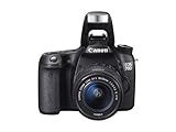 Canon EOS 70D SLR-Digitalkamera (20 Megapixel APS-C CMOS Sensor, 7,6 cm (3 Zoll) Display, Full HD, WiFi, DIGIC 5+ Prozessor) inkl. EF-S 18-55mm 1:3,5-5,6 IS STM Objektiv schwarz - 9